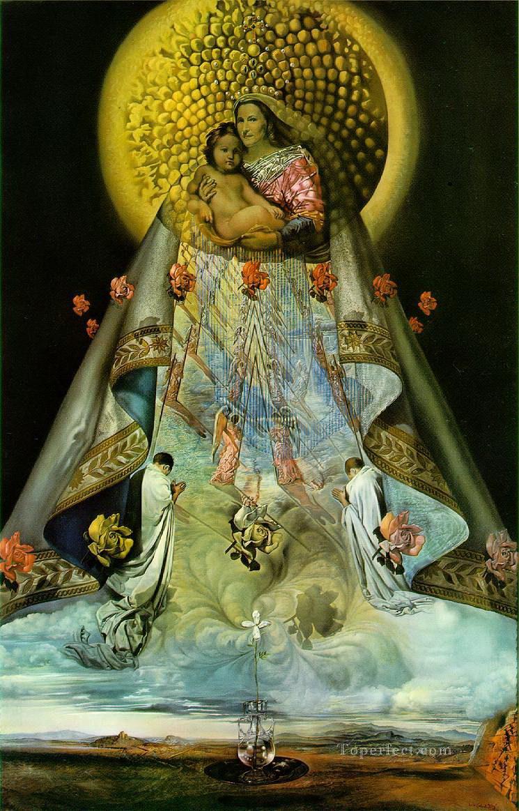 グアダルーペの聖母シュルレアリスム油絵